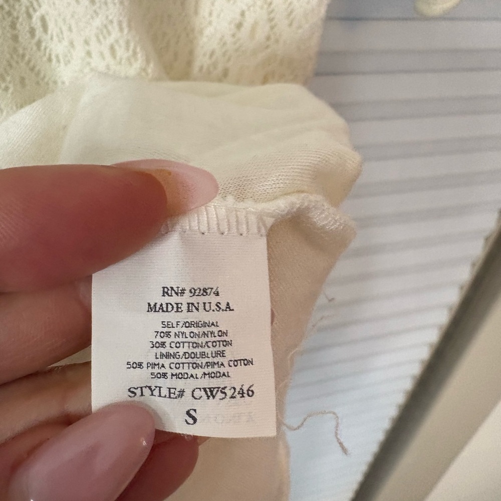 Ivory Lace Boho Mini Dress - Picture 10 of 12